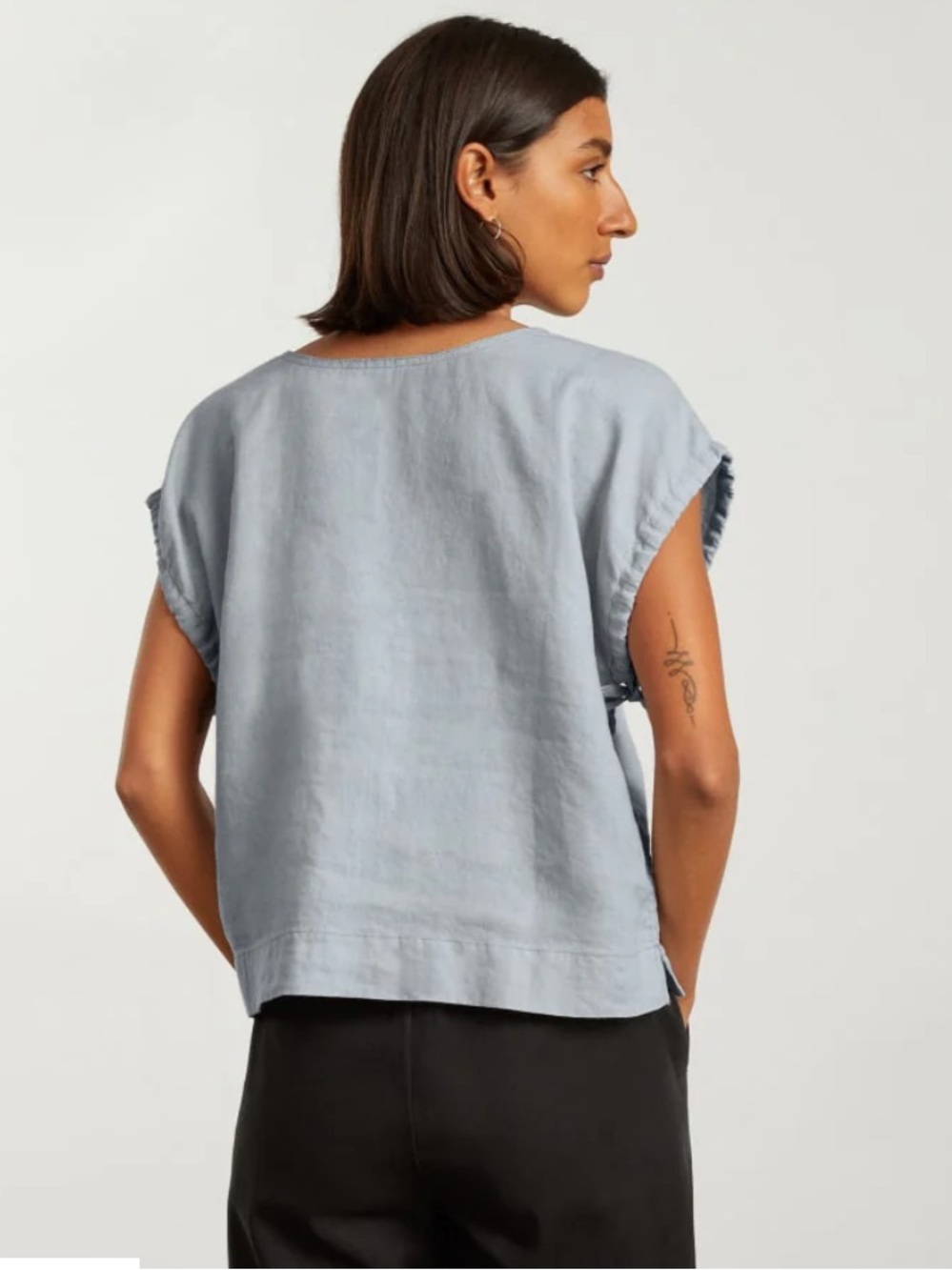 Everlane The Drawstring Tunic 100% Linen - Picture 8 of 8